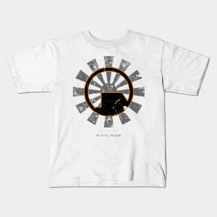 Black Mesa Retro Japanese Half Life Kids T-Shirt